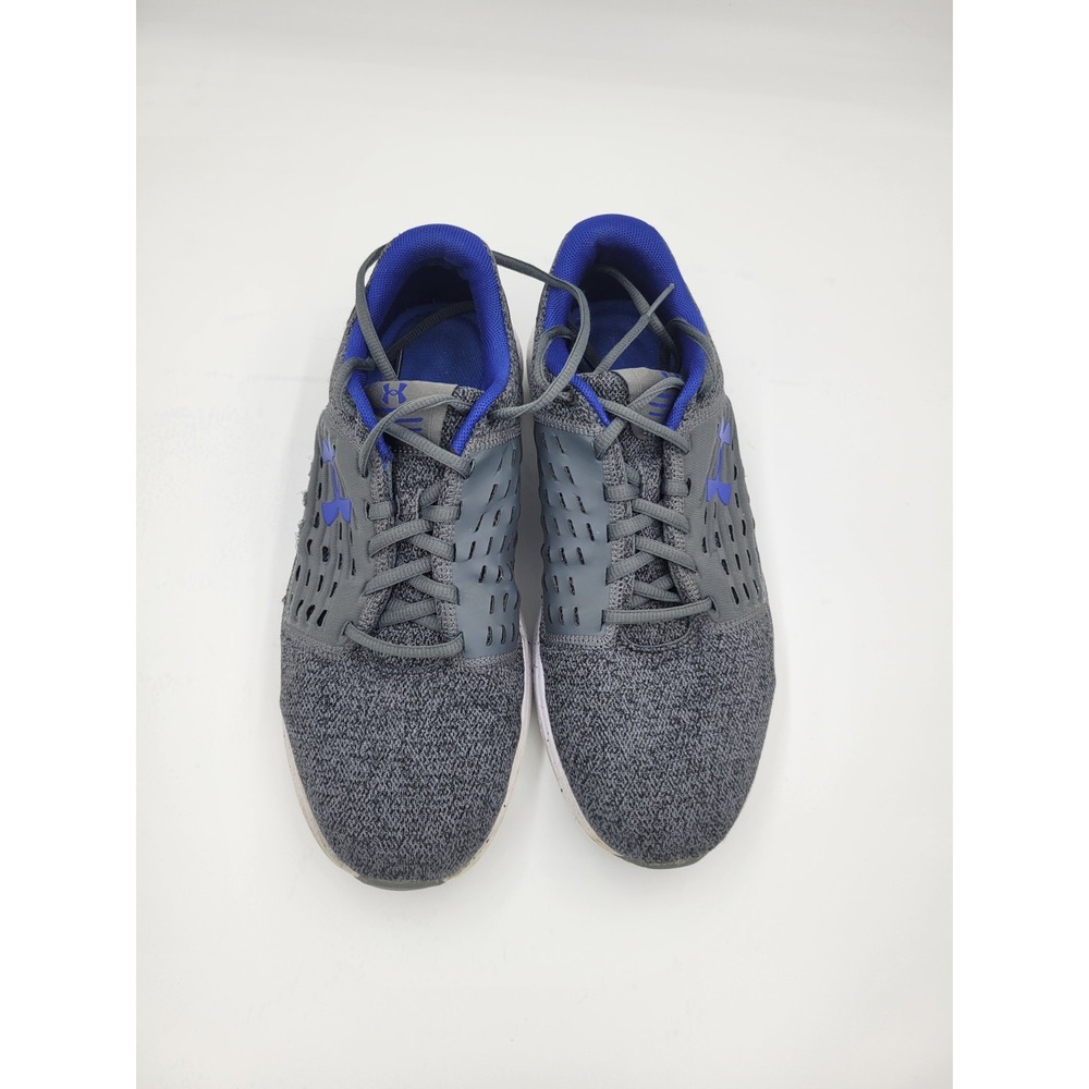 Under Armour Men Sneakers Grey and Blue Size 9.5
